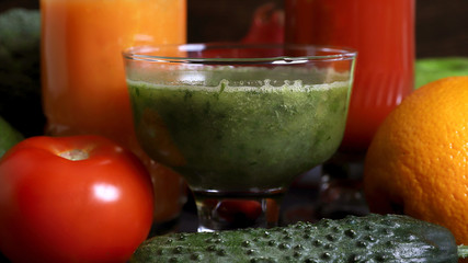 Смузи, соки, овощи и фрукты, здоровое питание,...