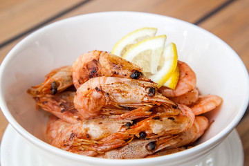 shrimps grilled