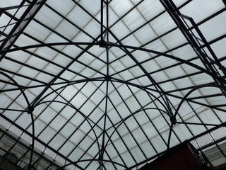 ceiling of modern building