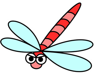 トンボ模様線頑張る(赤)