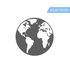 World Vector Icon. Earth icon