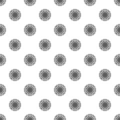 Chamomile pattern seamless repeat background for any web design