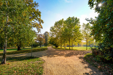 Park im Herbst