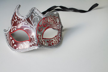 colored venetian mask