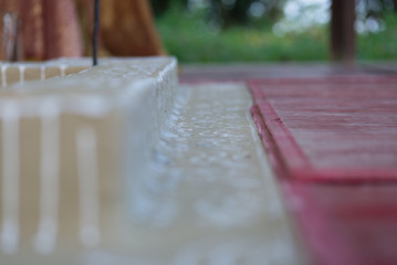 Decorations to the dhuni, a cream based on rice is prepared with which the dhuni is embellished...