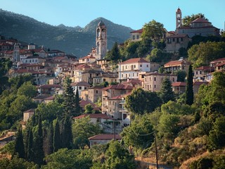 Mountain Village In Greece - 229449305