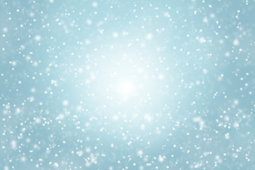 Fototapeta premium FALLING SNOW FOR BACKGROUND