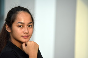 Young Female Thinking