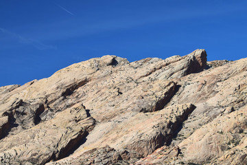 rocks in the mountains