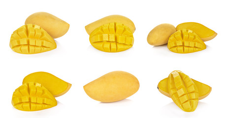 mango isolated on white background