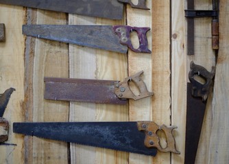old wooden door