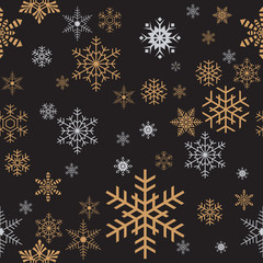 Naklejka na ściany i meble Seamless Christmas Gift Wrapping Paper Pattern Texture Wallpaper