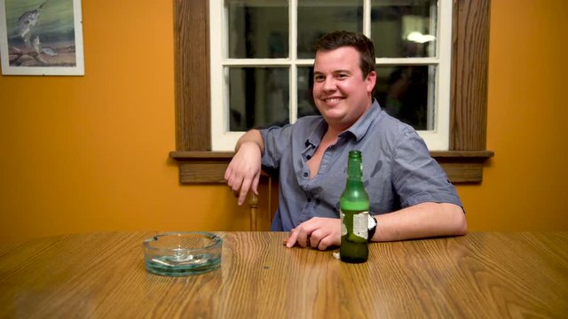 A real piece of work, hot shot, d-bag, thinking he's all cool.