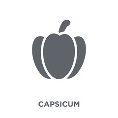 Capsicum icon from Agriculture, Farming and Gardening collection.