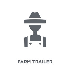 farm Trailer icon from Agriculture, Farming and Gardening collection.