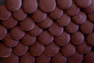 Chocolate used for baking.