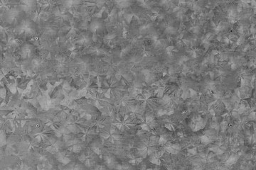 Zinced tin surface. Seamless galvanized steel plate background. Metallic stainless corrugated chrome texture.