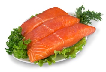 Fresh salmon
