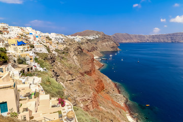 Fototapeta na wymiar Santorini - view of caldera