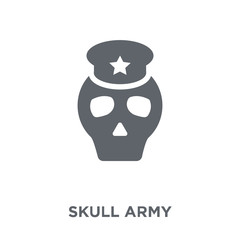 Skull Army icon from Army collection.