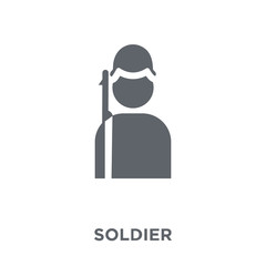 Soldier icon from Army collection.