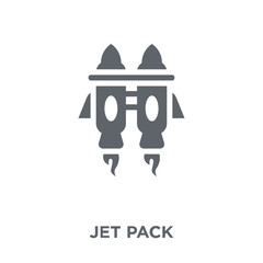 Jet pack icon from Astronomy collection.