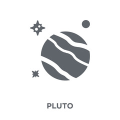 Pluto icon from Astronomy collection. © t-vector-icons