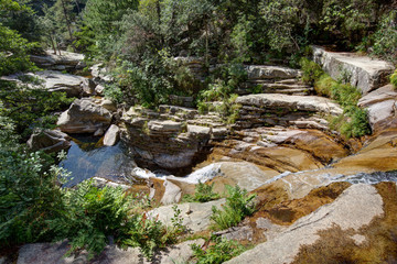 Paysages de Corse - Piscines naturelles vers Evisa - Corse