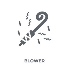 Blower icon from Birthday and Party collection.