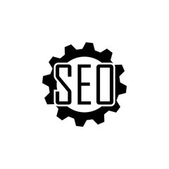 Gear, SEO icon. Element of marketing. Premium quality graphic design icon. Signs and symbols collection icon for websites, web design, mobile app