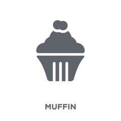 Muffin icon from Birthday and Party collection.