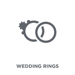 Wedding Rings icon from Wedding and love collection.