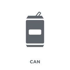 Can icon from Camping collection.