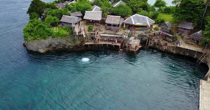 Aerial of Boracay, Philippines