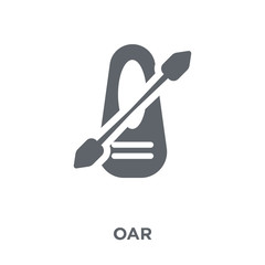 Oar icon from Camping collection.