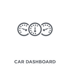 car dashboard icon from Car parts collection.