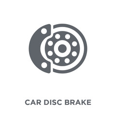 car disc brake icon from Car parts collection.