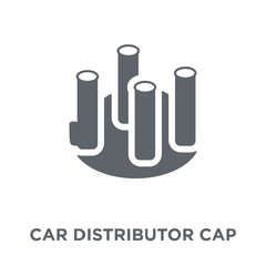 car distributor cap icon from Car parts collection.
