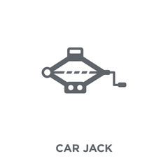 car jack icon from Car parts collection.