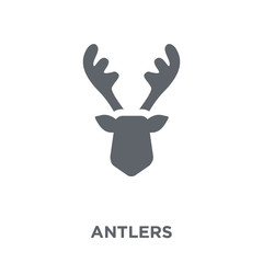 Antlers icon from Christmas collection.