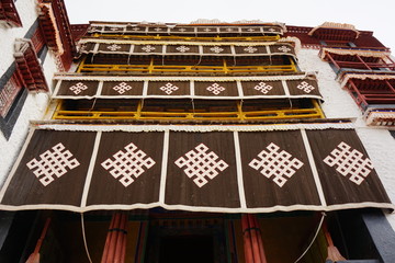 Potala palace in Lhasa, Tibetan capital