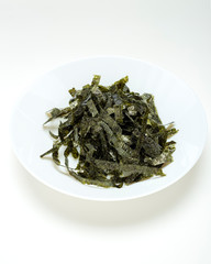 Japanese food nori dry seaweed