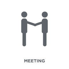 Meeting icon from Communication collection.