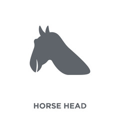 Horse Head icon from American Indigenous Signals collection.