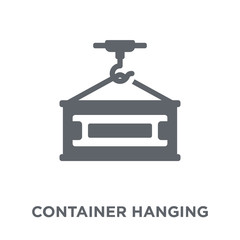 Container Hanging icon from Delivery and logistic collection.