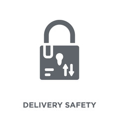 delivery safety icon from Delivery and logistic collection.