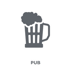 Pub icon from Drinks collection.