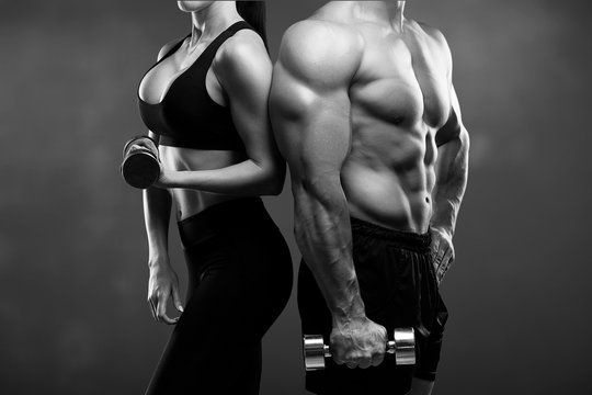 Fitness couple.
