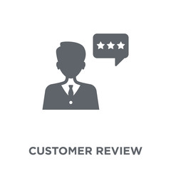 Customer review icon from Ecommerce collection.