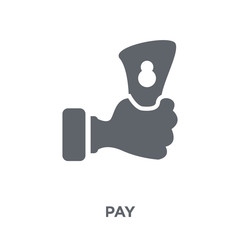 Pay icon from  collection.